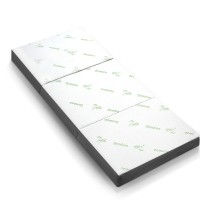 Giselle Bedding Foldable Single Mattress, Bamboo Fabric, High-Density Foam, 190x79x10cm, Portable & Washable Cover