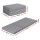 Giselle Bedding Foldable Mattress Sofa Bed, Trifold Memory Foam, 190x78cm, Removable Cover, Grey, Camping Cushion