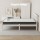 Giselle Single Mattress and Artiss Solid Pine Bed Frame Set White with 16cm Hybrid Bonnell Mattress
