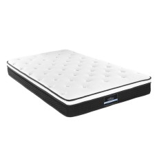 Giselle Bedding Euro Top Single Mattress, 21cm, Medium Firm, Bonnell Spring, High-Density Foam, Hypoallergenic Giselle Bedding Euro Top Single Mattress, 21cm, Medium Firm, Bonnell Spring, High-Density Foam, Hypoallergenic