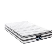 Giselle Bedding 21cm Single Pillow Top Mattress | Medium Firm Bonnell Spring Core | Breathable & Hypo-Allergenic Comfort