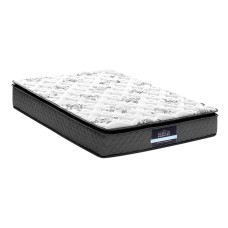 Giselle Bedding Rocco Series 24cm Pillow Top Bonnell Spring Mattress - Single Size, Medium Firm, Hypoallergenic Comfort