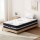 Giselle Bedding Donegal Series 34cm Single Mattress - Cool Gel Memory Foam, Medium Firm, Euro Top, 5-Zone Support