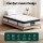 Giselle Bedding 31cm Euro Top King Single Mattress - Plush, High-Density Foam, 5-Zoned Pocket Springs, Medium Firm