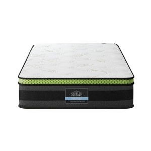 Giselle Bedding Tiberius Series Single Mattress - 30cm Cool Gel Foam, Medium-Firm, Hypoallergenic with Pocket Springs