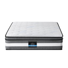 Giselle Bedding LVORY 30cm Single Mattress - Gel Memory Foam, 3-Zone Pocket Springs, Seaqual Fabric, Euro Top Design