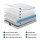 20cm Giselle Bedding King Single Mattress Mint Series with Green Tea Foam, Euro Top, Bamboo Fabric & Pocket Springs