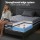 Giselle Bedding TITAN 34cm Single Hybrid Mattress Pocket Spring Bamboo Euro Top Medium Firm Support Excellence