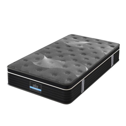Giselle Bedding 35cm Euro Top Mattress Single - Graphene Memory Foam, Medium Firm Support, Pocket Spring System