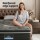 Giselle Bedding 35cm Euro Top Mattress Single - Graphene Memory Foam, Medium Firm Support, Pocket Spring System