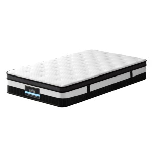 Giselle Bedding Breeze Series 30cm Euro Top Mattress Single Size, Medium-Firm, Pocket Spring, Hypo-Allergenic