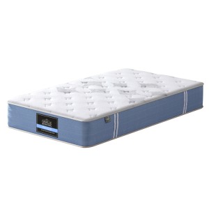 Giselle Bedding 25cm Single Mattress - Snow Series, Bamboo Euro Top, Medium Firm, Pocket Spring, Edge Support