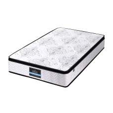 Giselle Bedding Verve Series 30cm Euro Top Mattress, Medium-Firm Support, Pocket Spring, High Density Foam, Single