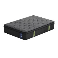 Levitex 34cm Hybrid Pocket Spring Mattress Single with Gel Memory Foam 5-Zone Reinforced Edge Support