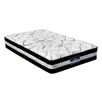 Giselle Bedding 30cm Medium Firm Single Mattress - Euro Top, Pocket Spring, High-Density Foam, Dust Mite Resistant