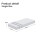 BedStory Single 20cm Cooling Gel Memory Foam Mattress - Medium Soft, Dual-Sided, CertiPUR-US & OEKO-TEX Certified