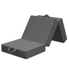 BedStory Small Single Folding Trifold Mattress - Firm Foam Support, Washable Cover, Portable for Camping & Travel