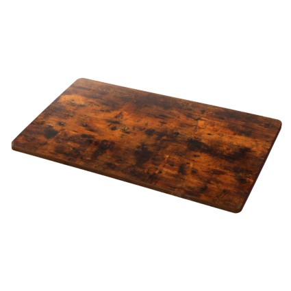 Artiss Standing Desk Top, Particle Board, Rustic Brown, 120CM x 60CM, Durable, Easy Assembly, Anti-Scratch Finish