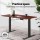 Artiss Standing Desk Top, Particle Board, 120CM, Walnut, Smooth Edges, Anti-Scratch, Easy Assembly, Eco-Friendly