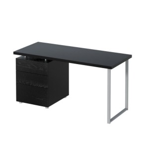 Artiss Computer Desk with Drawers, Honeycomb Board, 140cm Black, Sturdy Workspace with Anti-Rust Features