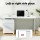 Artiss Computer Desk with Drawers, White, 140cm - Sturdy Workspace Solution with Modern Design & Easy Assembly