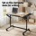 Artiss Adjustable Oak Drafting Table - 100x60cm MDF Desk, Multi-Functional Art & Drawing Station with Side Tray