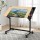 Artiss Adjustable Oak Drafting Table - 100x60cm MDF Desk, Multi-Functional Art & Drawing Station with Side Tray