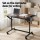 Artiss Rustic Brown Drafting Table - Adjustable MDF Art Desk with Removable Tray, 100x60cm - Multi-Functional & Portable