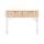 Artiss Console Table, MDF Melamine, 92CM, Pine White - Fluted Design, 2 Drawers, Metal Legs, Easy Assembly