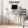 Artiss 90CM White Computer Desk - Scandinavian Style, Rubber Wood Legs, Drawer & Shelf, 15mm Particle Board