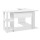 Artiss Computer Desk L-Shape 15mm Particle Board White 136CM - Space-Saving Design with Shelves and Cable Management