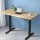 Artiss Motorised Standing Desk, White Oak, 120cm, Height Adjustable, Ergonomic, Home Office Solution, Quiet Operation
