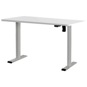 Artiss Motorised Standing Desk, Particle Board, 120CM, White, Adjustable Height, Ergonomic Home Office Solution