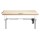 Artiss Motorised Sit Stand Desk - White Oak 140cm | Adjustable, Eco-Friendly, Quiet Operation for Home & Office