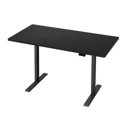 Artiss Motorised Standing Desk, Dual Motor, Black, 140cm, Ergonomic Height Adjustable, Eco-friendly Workspace