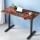 Artiss Motorised Standing Desk, Dual Motor, Rustic Brown, 120cm, Adjustable Height, Ergonomic, Quiet Operation