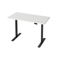 Artiss Motorised Standing Desk, Dual Motor, White, 120cm, Adjustable Height, Ergonomic Workspace Solution