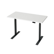 Artiss Motorised Standing Desk, Dual Motor, White, 120cm, Adjustable Height, Ergonomic Workspace Solution