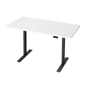 Artiss Motorised Standing Desk, Dual Motor, Particleboard, 140cm, White, Adjustable Height, Ergonomic Office Solution