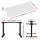 Artiss Motorised Standing Desk, Dual Motor, Particleboard, 140cm, White, Adjustable Height, Ergonomic Office Solution