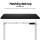 Artiss Motorised Standing Desk Frame, Dual Motor, White, Adjustable 110-170cm, Ergonomic Height Control System