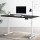 Artiss Motorised Standing Desk, Dual Motor Frame, Eco-Friendly Particleboard, 140CM, Black, Height Adjustable