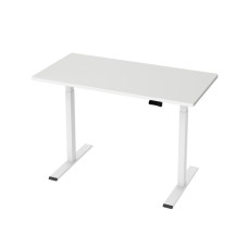 Artiss Motorised Standing Desk, Dual Motor, White, 120CM, Height Adjustable, Ergonomic Workspace Solution