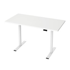 Artiss Motorised Standing Desk, Dual Motor, White, 140CM - Ergonomic & Eco-Friendly Workspace Solution