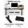 Artiss Dual Motor Adjustable Standing Desk Frame - Black, 125KG Load, Height Adjustable, Digital Control Panel, 69-117cm