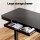 Artiss Electric Dual Motor Standing Desk with Drawer, Height Adjustable, 120CM Black, USB Ports, Quiet Operation