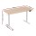 Artiss 140CM Motorised Standing Desk - Oak, Touch Control, Height Adjustable, Quiet Operation, Sit/Stand Reminder