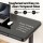 Artiss 120CM Motorised Standing Desk - Tempered Glass Top, Electric Height Adjustable, Black Frame, USB Charging