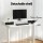 Artiss Electric Standing Desk, Particle Board & Steel, 120CM, White – Adjustable Height, Modern Office Solution