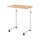 Artiss Adjustable Laptop Desk Table 60CM - Light Wood, Portable & Lightweight, Height Adjustable, 360° Rotating Stand